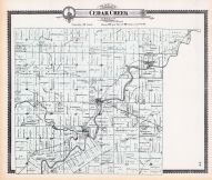 Cedar Creek, Decarville, Leo, Urbana Mills, Allen County 1898